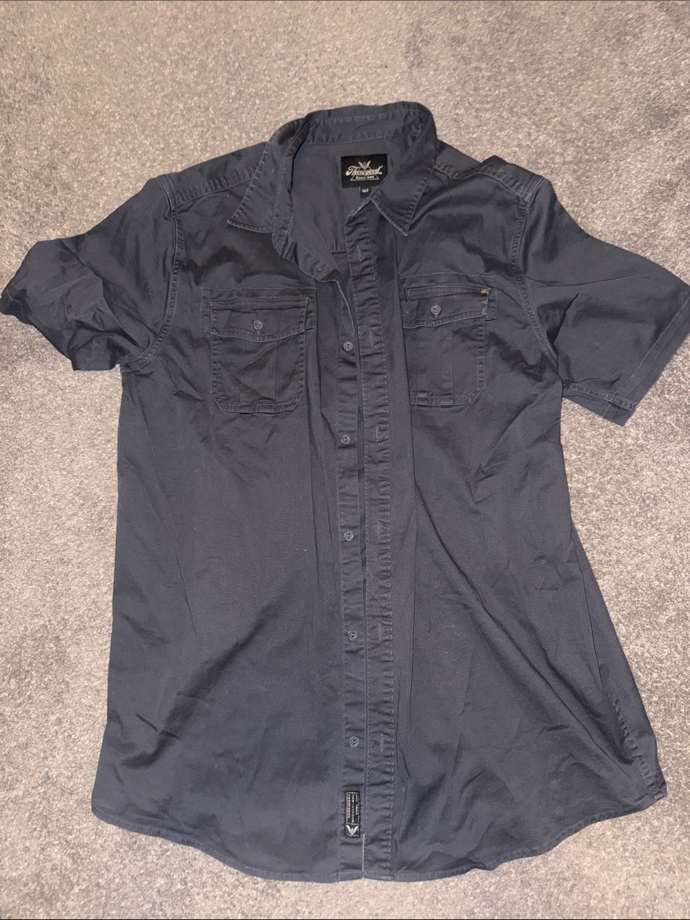 Short-Sleeve Button-Up Shirt